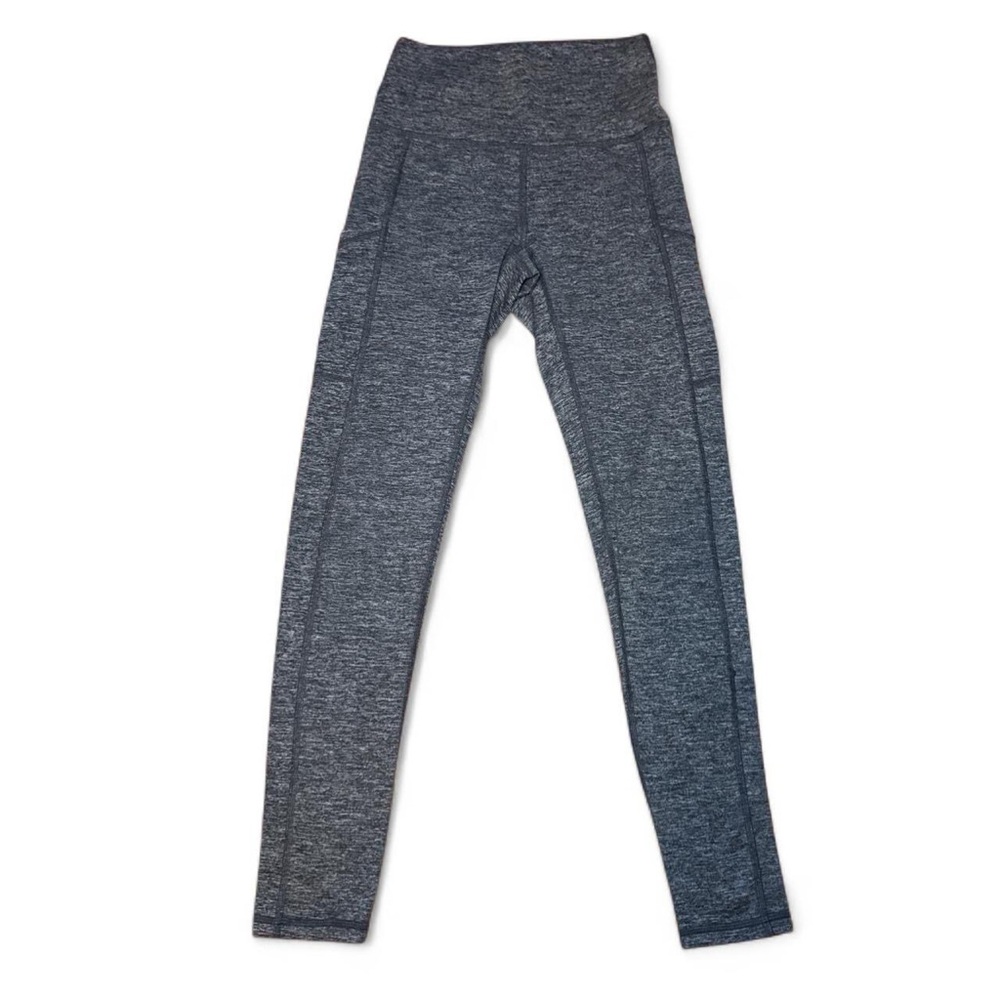 Aerie Women’s High-Rise Heather Black Grey Activewear Yoga Leggings — SMALL - Picture 3 of 7